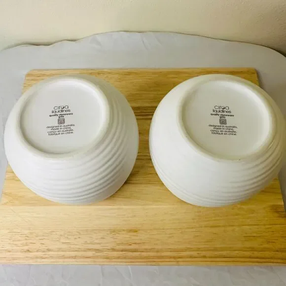 Circo Liquid Lines Tea & Sugar Canisters Bamboo Lids - Picture 6 of 7